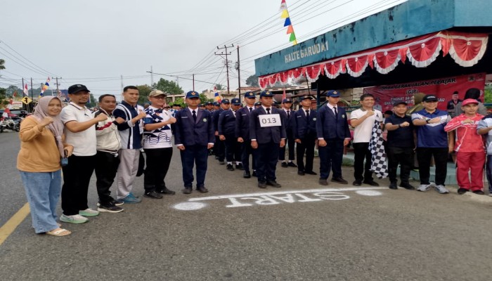 Tim PBB SMPIT Nur Riska Beraksi